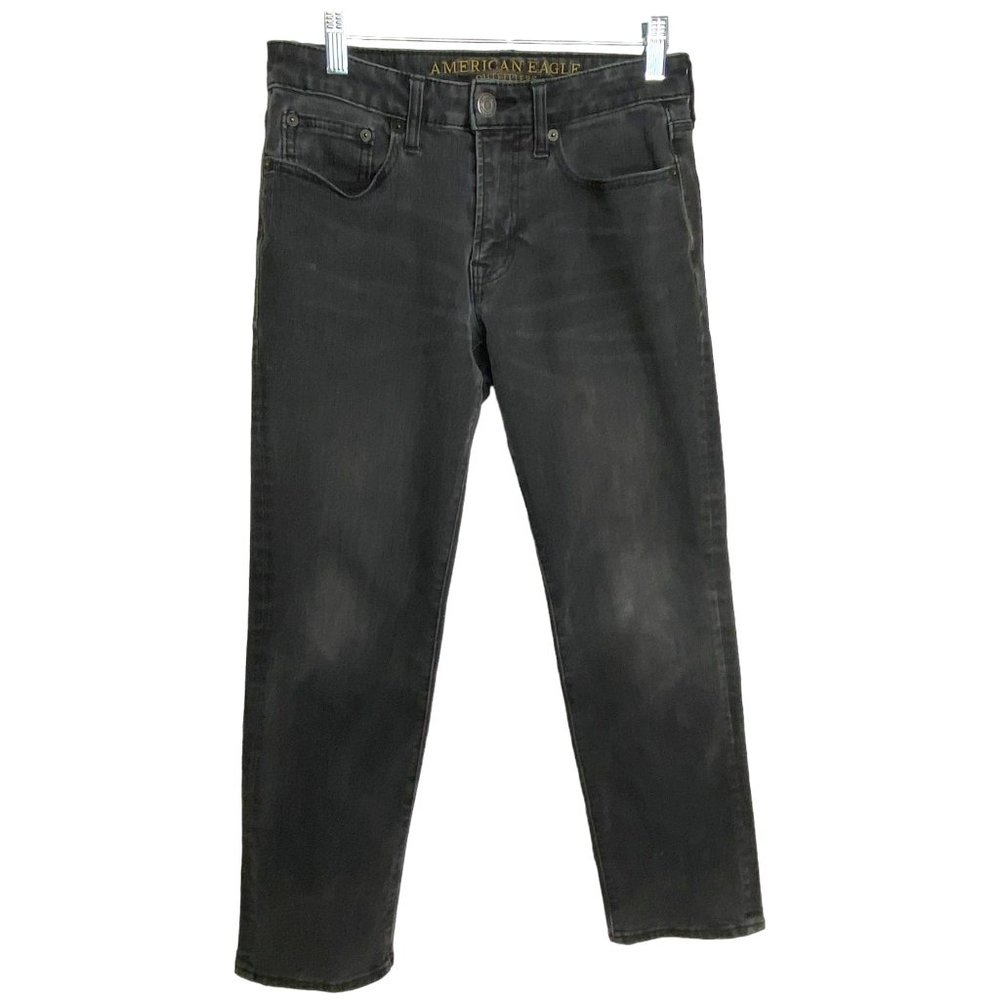 American Eagle Outfitters Men’s Slim Straight Jeans Wash Size 28 Extreme Flex 4